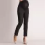 Pantalon grossesse de costume coupe droite noir