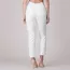 Pantalon grossesse de costume coupe droite blanc