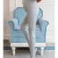 Legging grossesse gris clair en coton effet cotelé