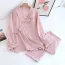 Pyjama grossesse et allaitement kimono en gaze de coton