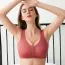 Soutien gorge allaitement sans couture rouge