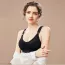 Soutien gorge allaitement noir effet seconde peau	