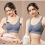 Soutien gorge allaitement gris effet seconde peau	
