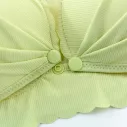 Soutien gorge allaitement vert avec maintien