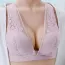 Soutien gorge allaitement rose en dentelle