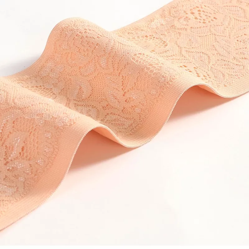 Ceinture de grossesse de soutien en bande élastique dentelle beige